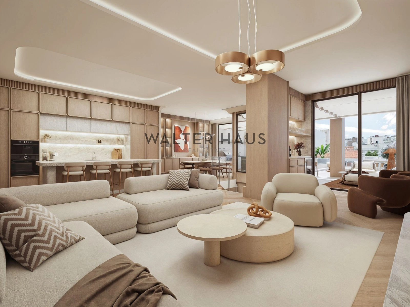 Spacious 3-bed penthouse with lift in Jerónimos, Retiro